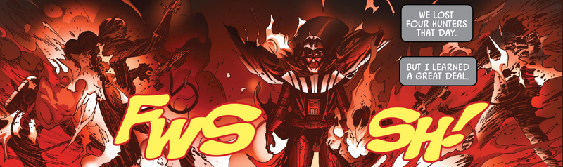 Who would’ve thought that Darth Vader doesn’t like fire?